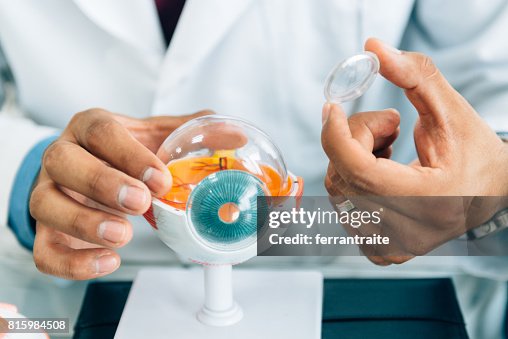 Check Up Visual Eye Check Up High-Res Stock Photo - Getty Images