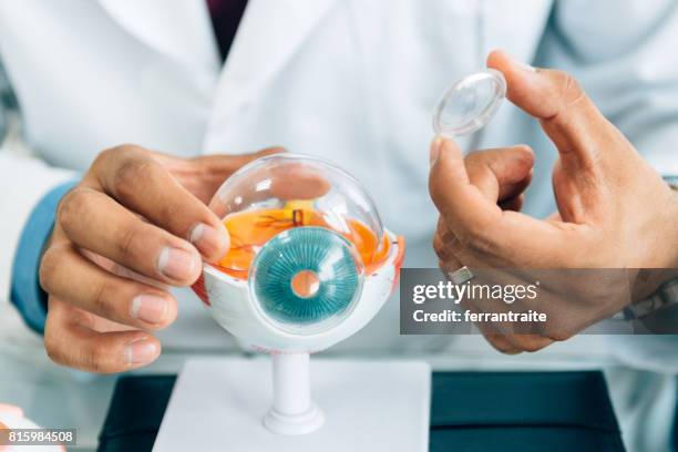 eye check up - cornea stock pictures, royalty-free photos & images