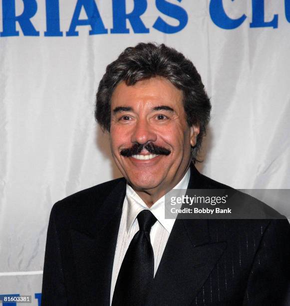 Tony Orlando attends the Friars Club honoring of Frankie Valli and John Catsimatidis on June 16, 2008 at Cipriani on 42nd Street in New York City.