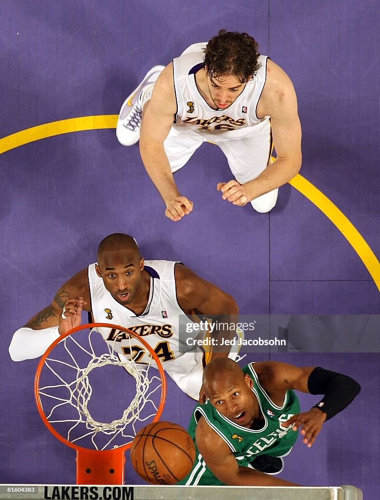 NBA Finals Game 5:  Boston Celtics v Los Angeles Lakers