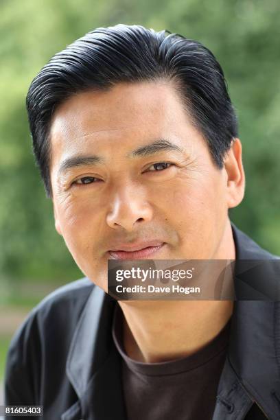 Actor Chow Yun-Fat attends a photocall to promote the film 'Shanghai' at the Mandarin Oriental Hotel on June 17, 2008 in London, England.