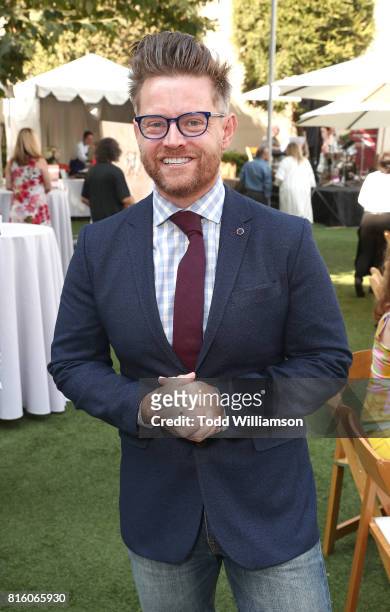 Richard Blais attends American Cancer Society's California Spirit 32 Gourmet Garden Party at Sony Pictures Studios on July 16, 2017 in Culver City,...