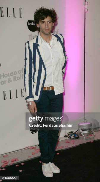 Mika attends the Viktor And Rolf private viewing at the Barbican Art Gallery on June 17, 2008 in London, England