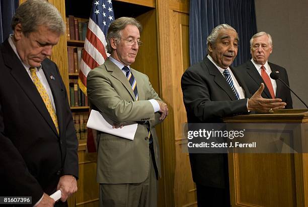 June 12: Rep. John Tanner, D-Tenn., Rep. Richard E. Neal, D-Mass., House Ways and Means Chairman Charles B. Rangel, D-N.Y., and House Majority Leader...