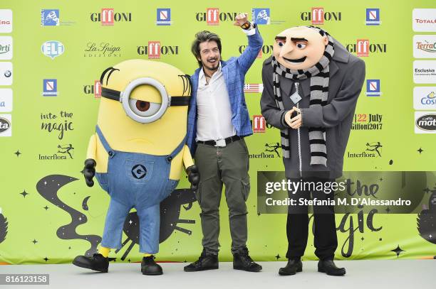 Paolo Ruffini attends Giffoni Film Festival 2017 Day 4 Photocall on July 17, 2017 in Giffoni Valle Piana, Italy.