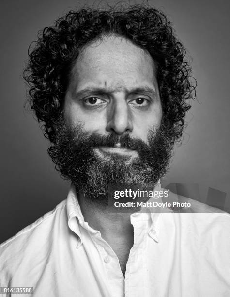 Actor Jason Mantzoukas photographed for Self Assignment on June 23 in New York City.
