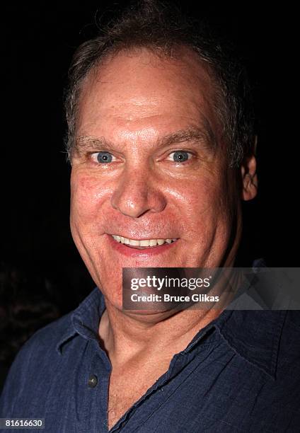 Jay O. Sanders poses at the party for "Hamlet" after the 2008 Shakespeare in the Park opening night on June 17, 2008 at the Belvedere Castle in...