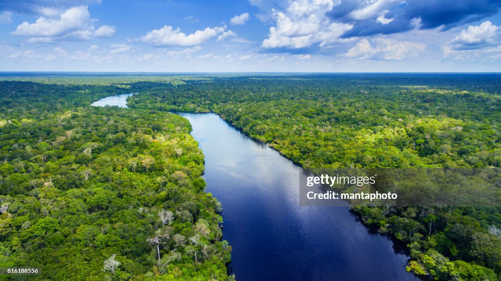 Amazon river in Brazil