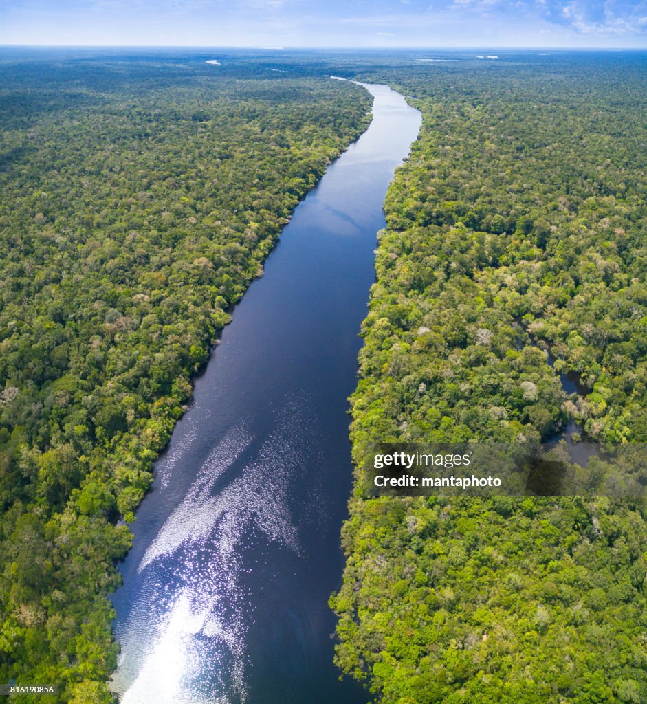 Amazon river in Brazil