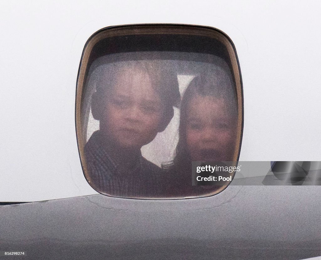 The Duke And Duchess Of Cambridge Visit Poland - Day 1