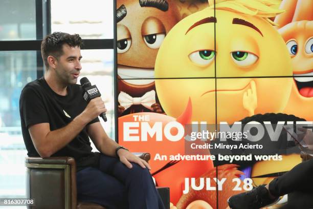 Jeremy Burge, creator of World Emoji Day visit Build to discuss "The Emoji Movie" at Build Studio on July 17, 2017 in New York City.