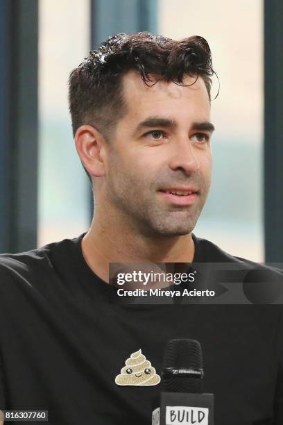 Jeremy Burge, creator of World Emoji Day visits Build to discuss "The Emoji Movie" at Build Studio on July 17, 2017 in New York City.