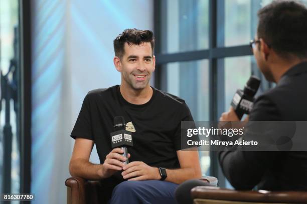 Jeremy Burge, creator of World Emoji Day visits Build to discuss "The Emoji Movie" at Build Studio on July 17, 2017 in New York City.