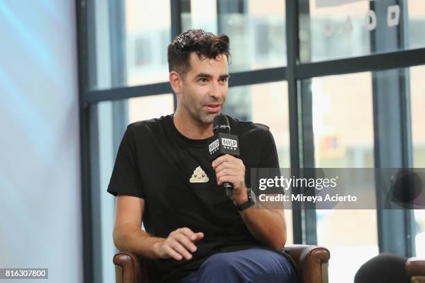 Jeremy Burge, creator of World Emoji Day visits Build to discuss "The Emoji Movie" at Build Studio on July 17, 2017 in New York City.