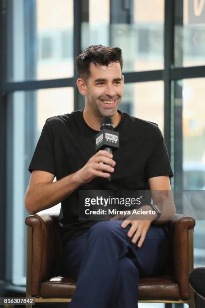 Jeremy Burge, creator of World Emoji Day visits Build to discuss "The Emoji Movie" at Build Studio on July 17, 2017 in New York City.