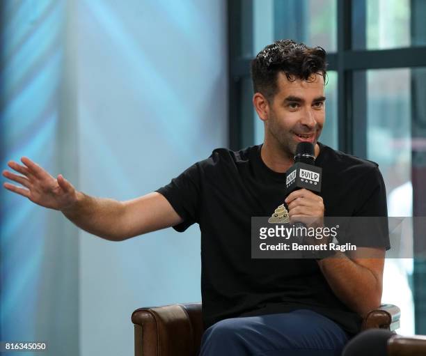 Jeremy Burge attends Build to discuss "The Emoji Movie" at Build Studio on July 17, 2017 in New York City.