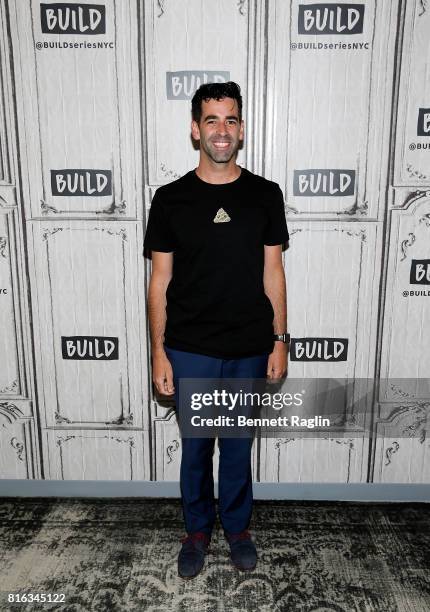 Jeremy Burge attends Build to discuss "The Emoji Movie" at Build Studio on July 17, 2017 in New York City.