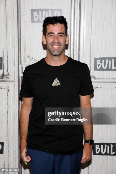 Jeremy Burge attends Build to discuss "The Emoji Movie" at Build Studio on July 17, 2017 in New York City.