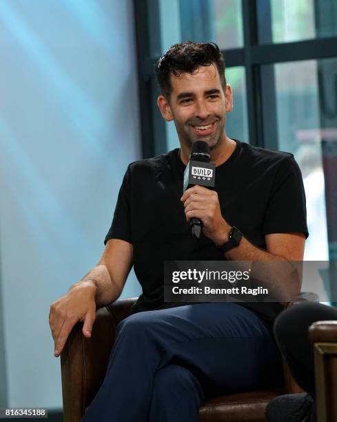 Jeremy Burge attends Build to discuss "The Emoji Movie" at Build Studio on July 17, 2017 in New York City.