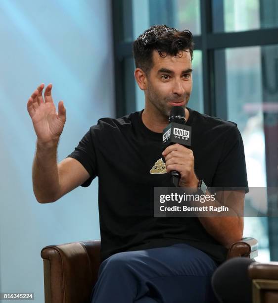 Jeremy Burge attends Build to discuss "The Emoji Movie" at Build Studio on July 17, 2017 in New York City.