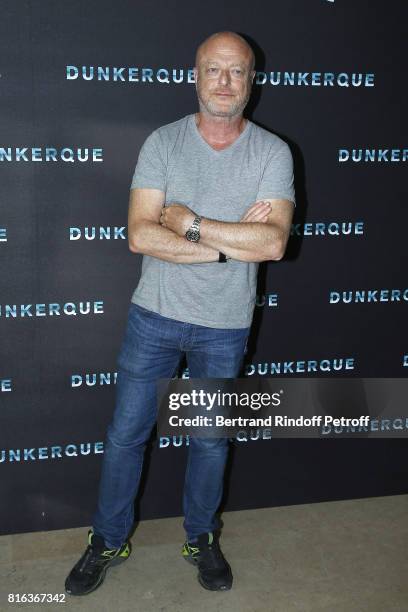 Director Gerard Krawczyk attends "Dunkirk" photocall at Cinematheque Francaise on July 17, 2017 in Paris, France.