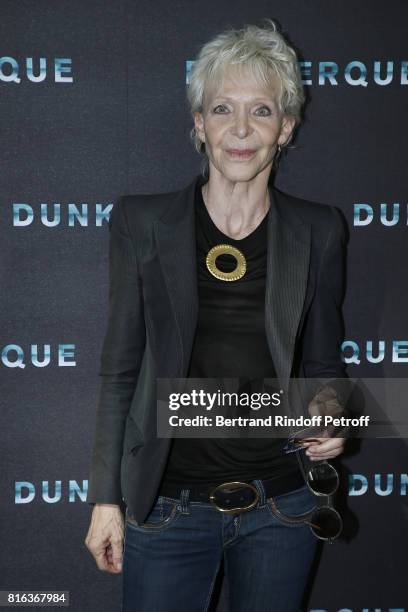 Director Tonie Marshall attends "Dunkirk" photocall at Cinematheque Francaise on July 17, 2017 in Paris, France.