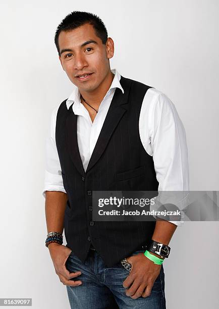 Actor Eloy Mendez of "Primo" poses for a portrait during the 2008 CineVegas film festival held at the Palms Casino Resort on June 19, 2008 in Las...