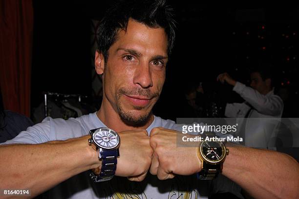 Danny Wood of New Kids on the Block visits the 19th Annual MuchMusic Video Awards - On 3 Productions Gift Lounge on June 14, 2008 at Chum/City...