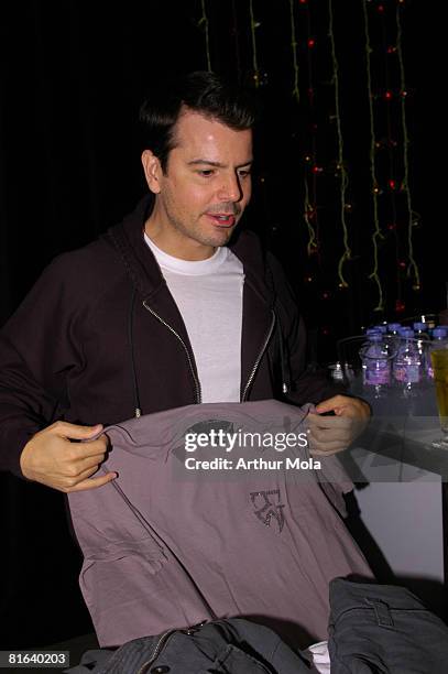 Jordan Knight of New Kids on the Block visits the 19th Annual MuchMusic Video Awards - On 3 Productions Gift Lounge on June 14, 2008 at Chum/City...