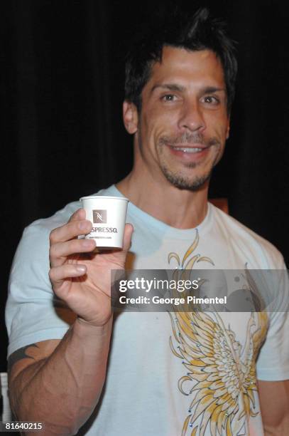 Danny Wood of New Kids on the Block visits the 19th Annual MuchMusic Video Awards - On 3 Productions Gift Lounge on June 14, 2008 at Chum/City...