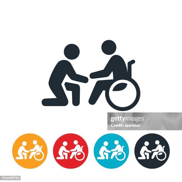 home health care icon - home health care icons stock illustrations