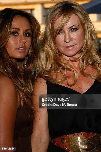 Meg Mathews attends Sir Richard Branson's Pre-Wimbledon Party at the Kensington Roof Gardens on June 19, 2008 in London, England