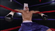 Sweatyatt Ropes Tu Ms Td Exhausted Sweaty Boxer Sitting And Leaning Against Ropes In ...