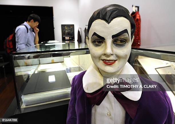 Outfit work by Butch Patrick portraying Eddie Munster from the TV series "The Munsters" is on display during a press preview June 20 2008 for...