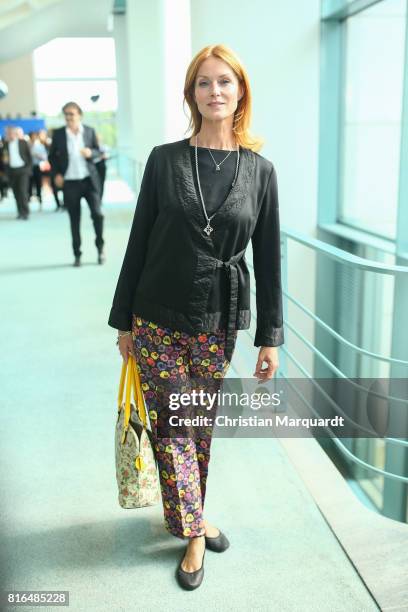 Esther Schweins attends the '#weiles2017ist' Reception And Closing Ceremony at Bundeskanzleramt on July 17, 2017 in Berlin, Germany..