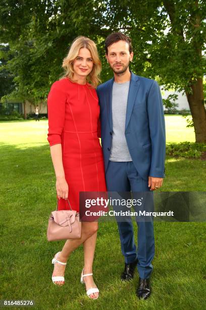Rike Schmid and attends the '#weiles2017ist' Reception And Closing Ceremony at Bundeskanzleramt on July 17, 2017 in Berlin, Germany..