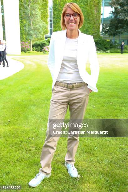 Bettina Boettinger attends the '#weiles2017ist' Reception And Closing Ceremony at Bundeskanzleramt on July 17, 2017 in Berlin, Germany..