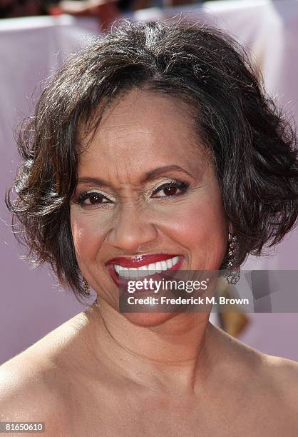 Judge Glenda Hatchett arrives at the 35th Annual Daytime Emmy Awards held at the Kodak Theatre on June 20, 2008 in Hollywood, California.