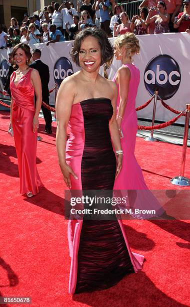 Judge Glenda Hatchett arrives at the 35th Annual Daytime Emmy Awards held at the Kodak Theatre on June 20, 2008 in Hollywood, California.
