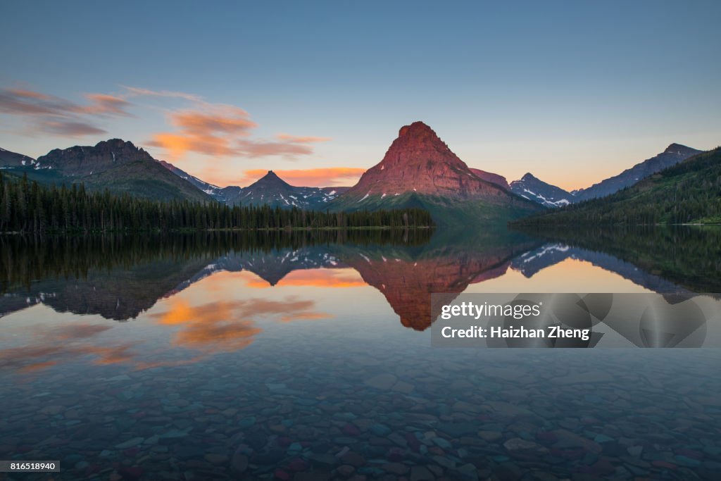 Two Medicine Lake Sunrise