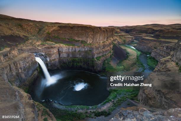 palouse falls - palouse stock pictures, royalty-free photos & images