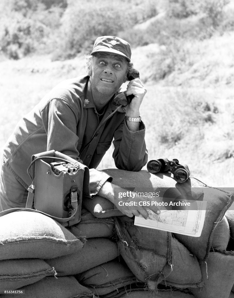 Col Mcclean McLean Stevenson portrays Lt. Col. Henry Blake on the CBS television ...