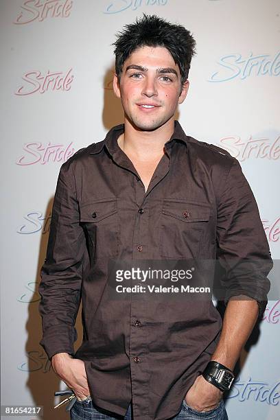 Actor Robert Adamson arrives at the Stride Gum's 3rd Annual Celebration of the longest day of the year at the Crown Bar on June 20, 2008 in Los...