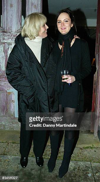 Dame Diana Rigg and Rachael Stirling