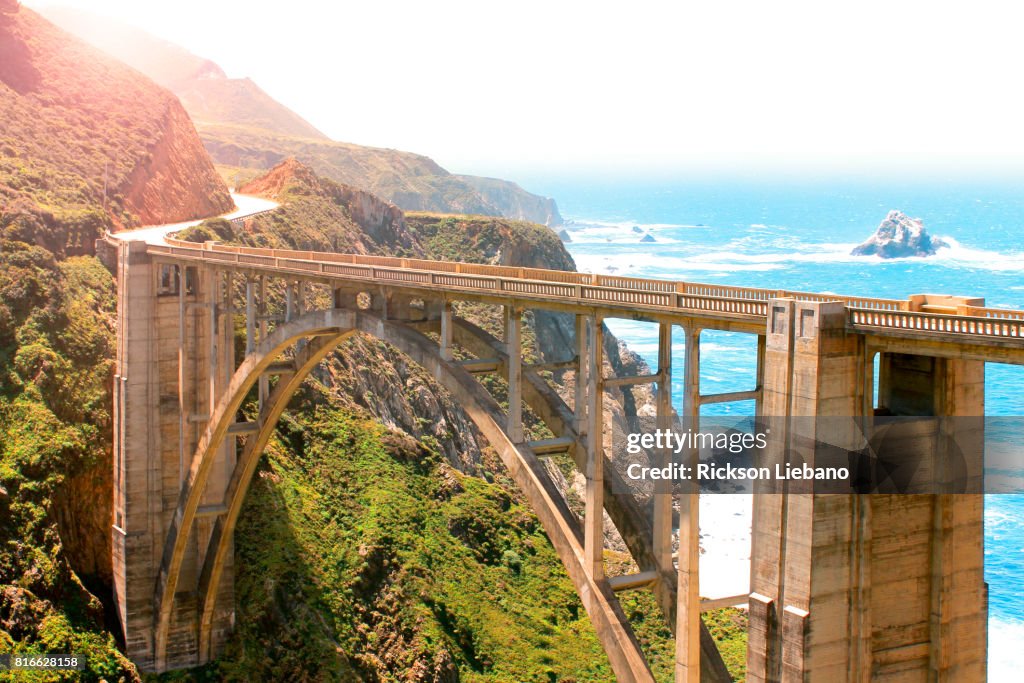 Bixby Bridge in Big Sur, California