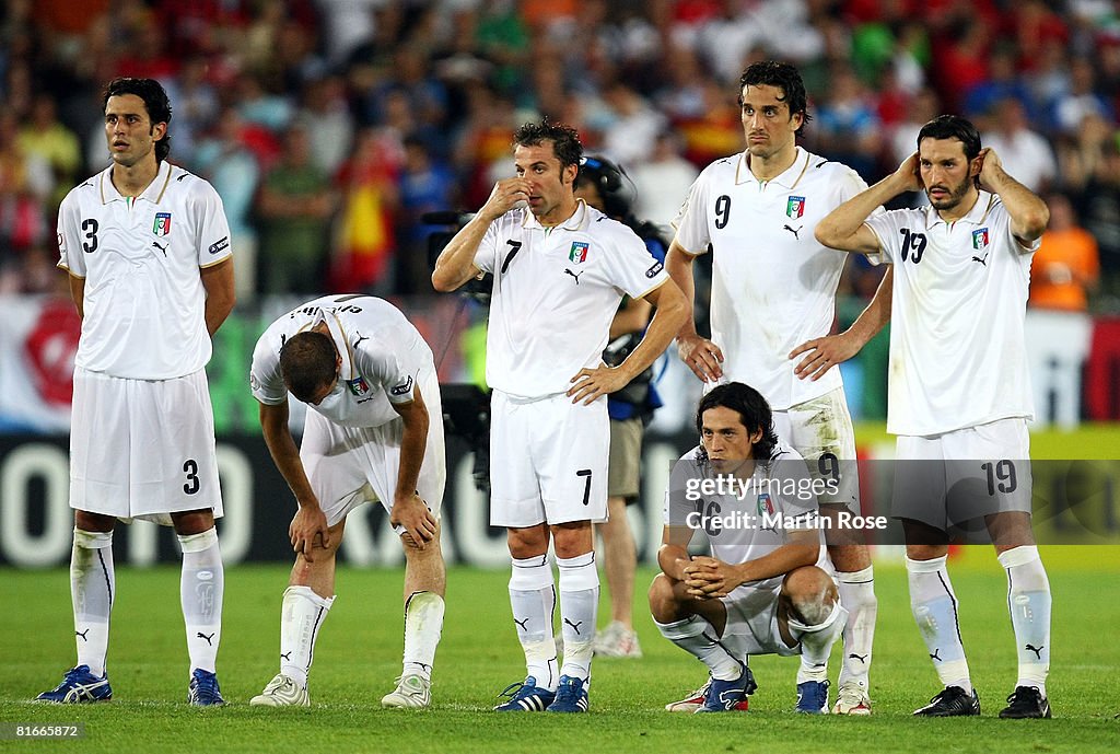 Spain v Italy - Euro 2008 Quarter Final