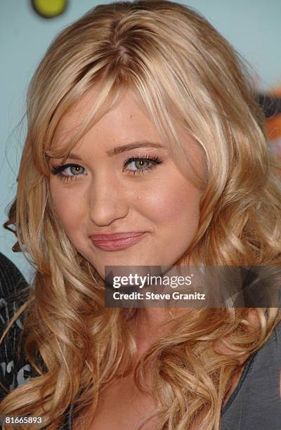 Michalka arrives at the 2008 Nickelodeons Kids Choice Awards at the Pauley Pavilion on March 29, 2008 in Los Angeles