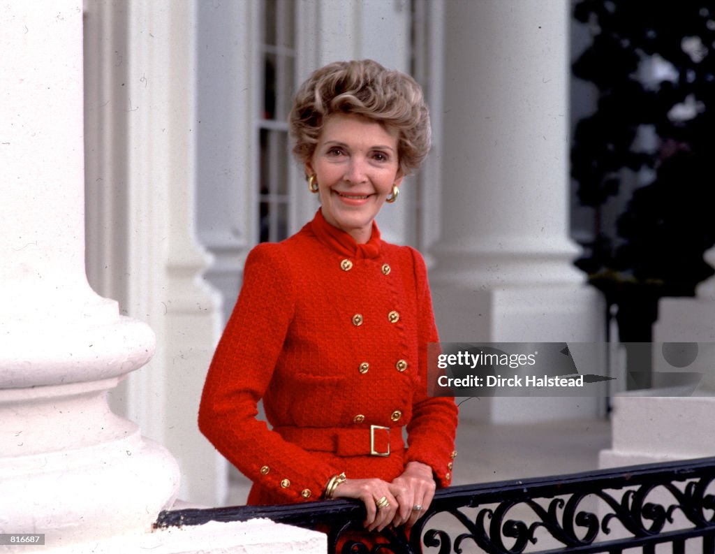 Former First Lady, Nancy Reagan