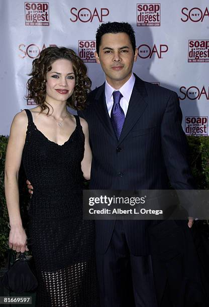 Rebecca Herbst and Michael Saucedo Rebecca Herbst and Michael Saucedo