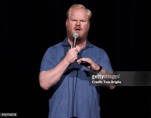 July 15: Comedian Jim Gaffigan performs to a sold-out crowd in the Event Center, Borgata Casino and Spa in Atlantic City, NJ on Saturday July 15,...
